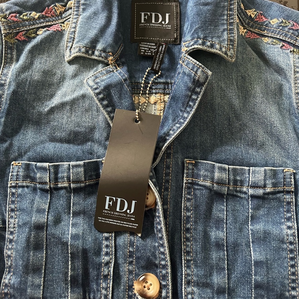 FDJ Women's Blue Denim Jumpsuit